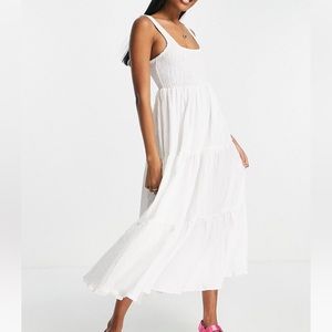 White summer maxi dress ASOS